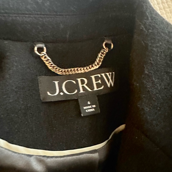 J Crew Black Wool Double-Breasted Blazer - Picture 4 of 6